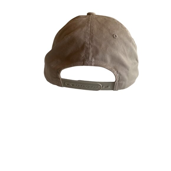 Bier Brewery Beige Snapback Hat Adjustable Classic Cotton Polyester Blend - Picture 3 of 5